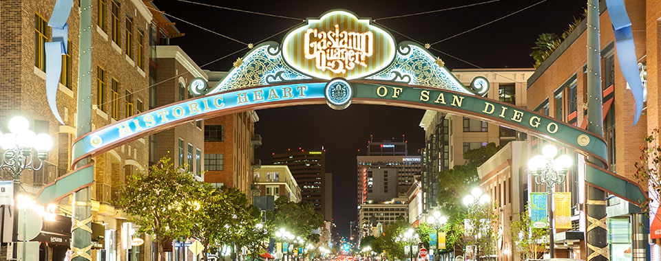 Gaslamp Quarter San Diego, California